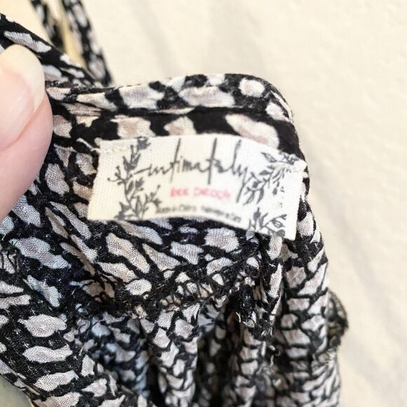 Intimately By Free People Animal Print Peekaboo Flowy Sun Dress M - Picture 11 of 11